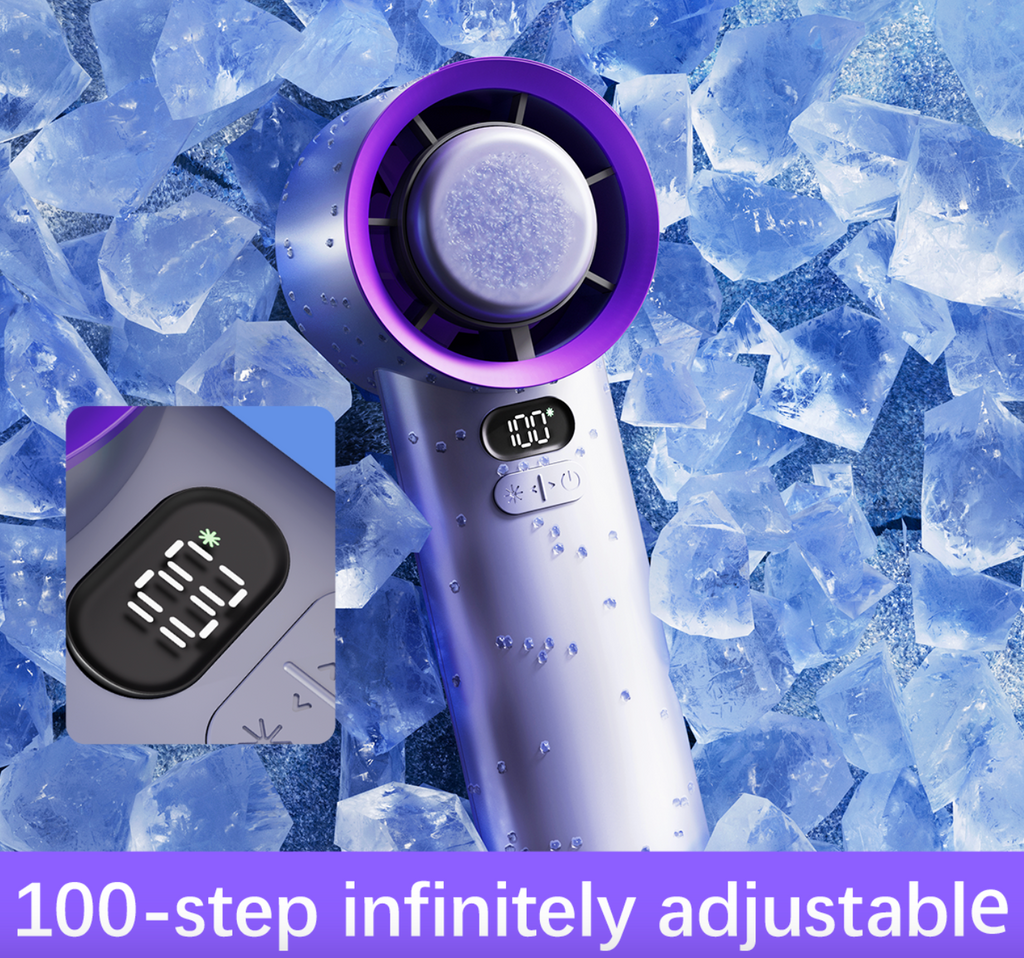 Handheld Bladeless Mini Fan