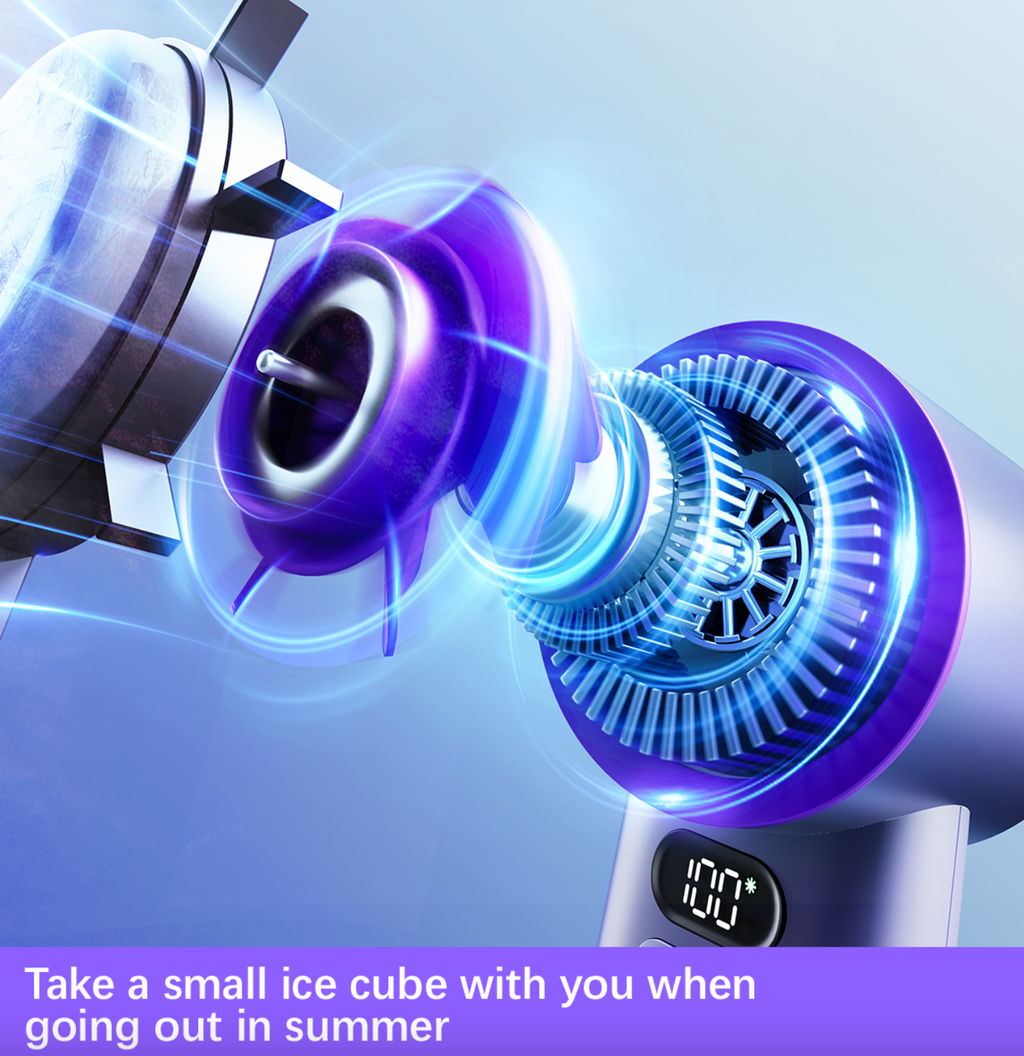 Handheld Bladeless Mini Fan