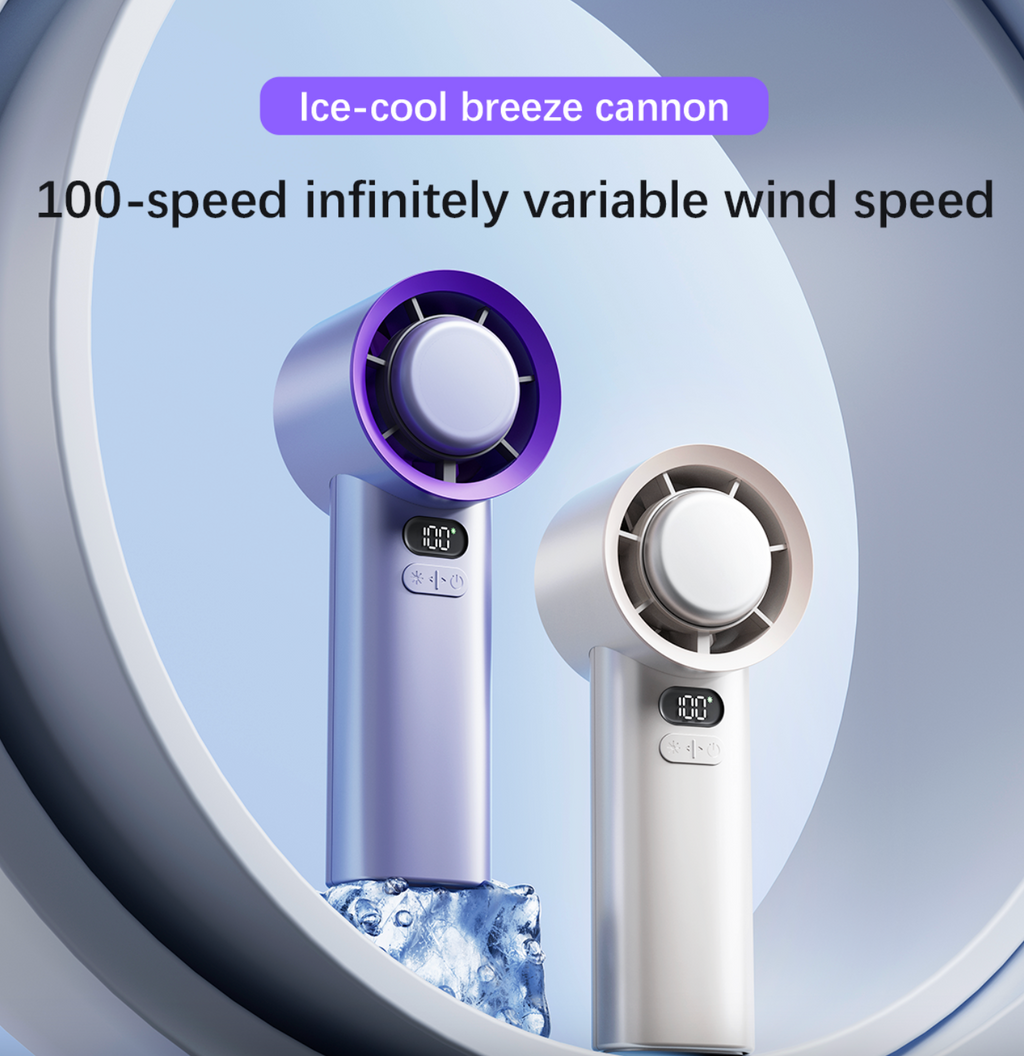 Handheld Bladeless Mini Fan