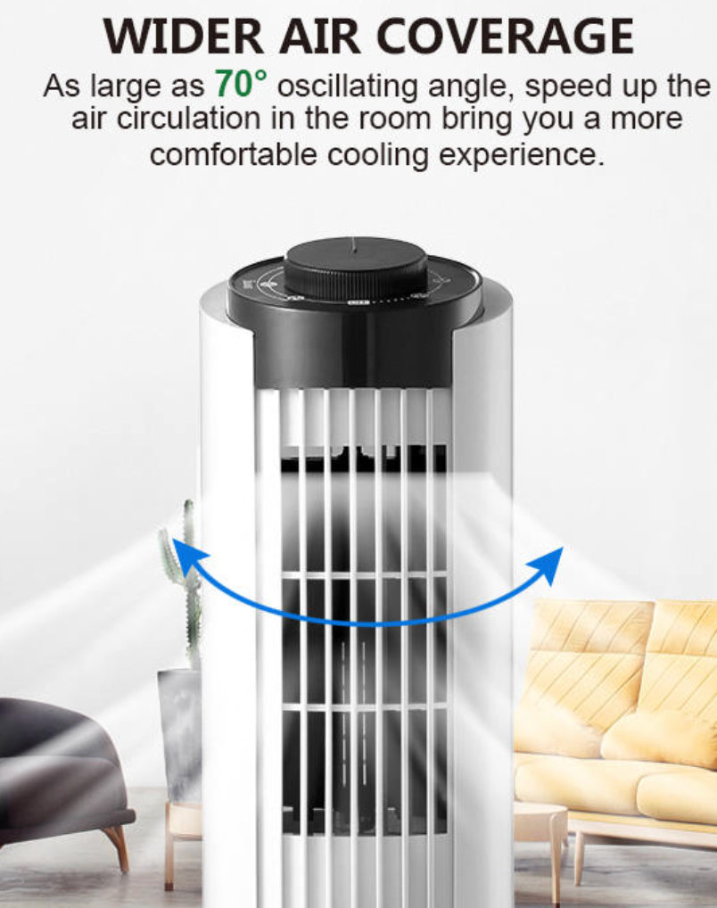 Bladeless Standing Tower Air Fans